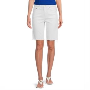 Lauren Ralph Lauren High Rise Straight Leg Shorts